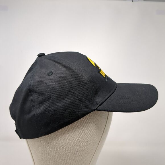 Jurassic World Dominion Patch Strapback Hat Black One Size Adjustable - Picture 3 of 9